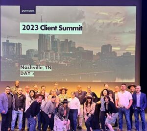 2023 Pontoon Client Summit in Nashville TN Group picture