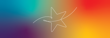 Drawing of a star on colourful gradient background representing The Adecco Group and Pontoon value for courage. Drawing of a star on colourful gradient background representing The Adecco Group and Pontoon value for courage.